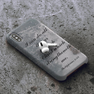 Capa Para iPhone Da Case-Mate Philippians 4:13 Bíblia Verse Maiestoso Oceano -