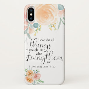 Capa Para iPhone Da Case-Mate Philippians 4:13 Eu posso fazer tudo por ele