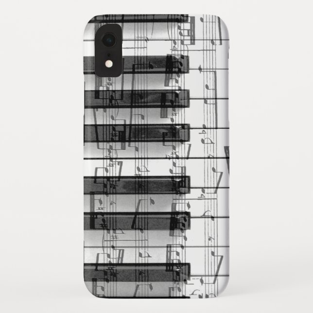 Capa Para iPhone, Case-Mate pianista de teclado (Verso)