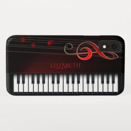 Capa Para iPhone Da Case-Mate Piano E Limpa De Tremor
