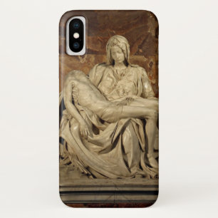 Capa Para iPhone X Pieta de Michelangelo
