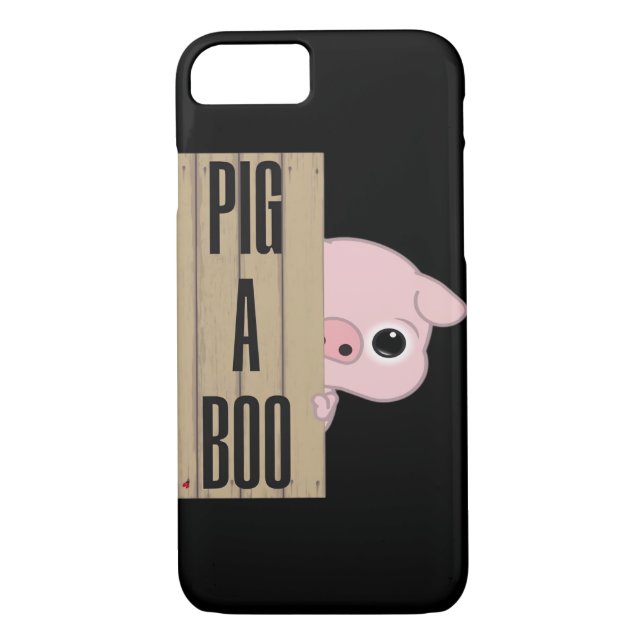 Capa Para iPhone, Case-Mate Pig A Cerca De Boo (Verso)