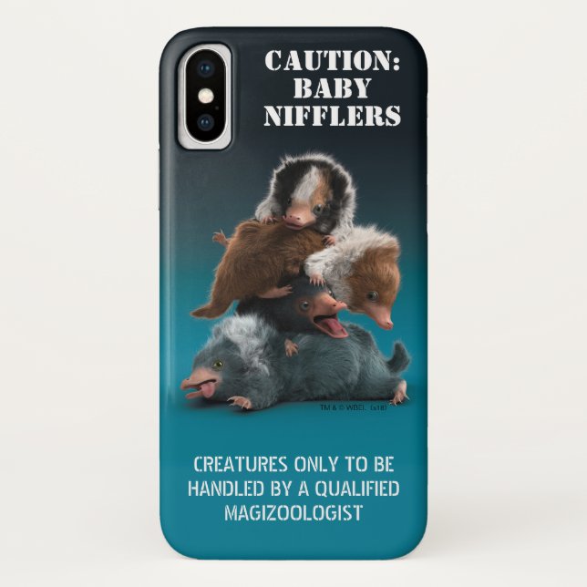 Capa Para iPhone, Case-Mate Pilha Baby NIFFLER™ (Verso)