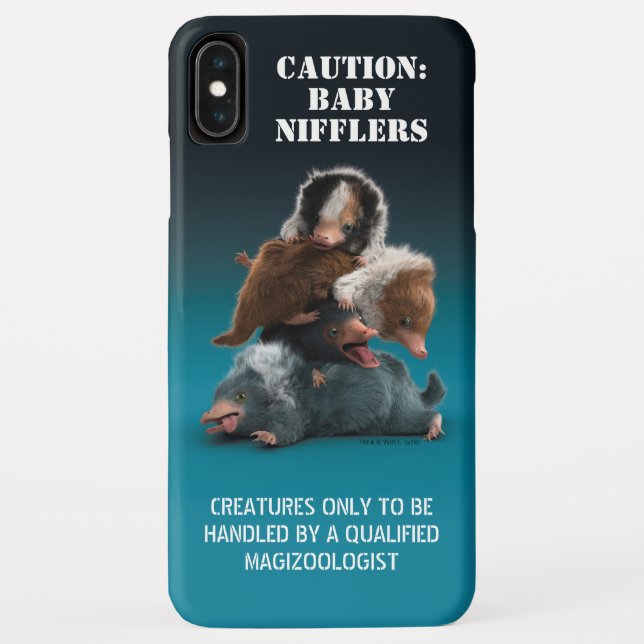 Capa Para iPhone, Case-Mate Pilha Baby NIFFLER™ (Verso)