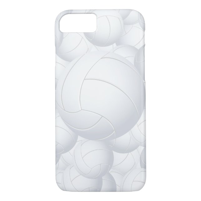 Capa Para iPhone, Case-Mate pilha do voleibol (Verso)