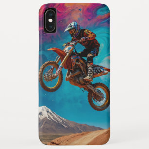 Capa Para iPhone Da Case-Mate Piloto de Motocross na Encosta da Montanha