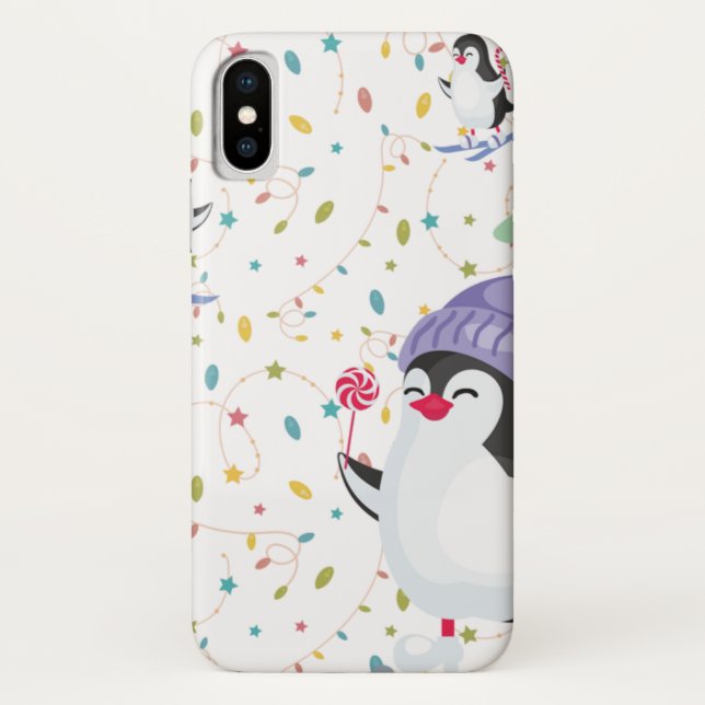 Capa Para iPhone, Case-Mate Pinguim Folly (Verso)
