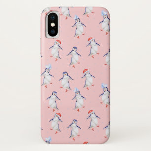 Capa Para iPhone Da Case-Mate Pinguins Dançarinos De Corte De Natal