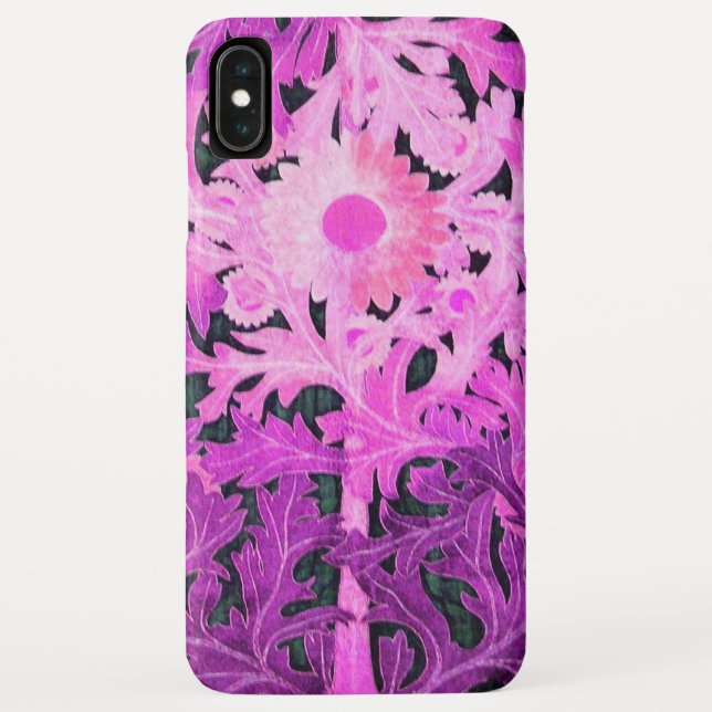 Capa Para iPhone, Case-Mate PINK PURPLE DAISY Folhas (Verso)