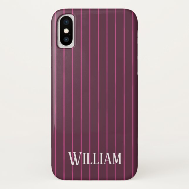 Capa Para iPhone, Case-Mate Pintas de burgata personalizadas (Verso)
