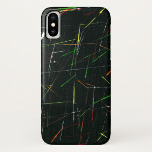 Capa Para iPhone Da Case-Mate Pintões de tinta amarela verde cor-de-rosa-branca 