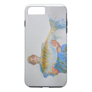 Capa Para iPhone Da Case-Mate Pintor de aquarelas do pescador presente de pesca 