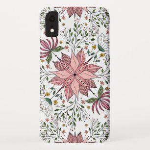 Capa Para iPhone Da Case-Mate Pintura Cinzenta Cor-de-rosa Azulejo Arte