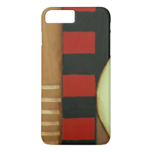 Capa iPhone 8 Plus/7 Plus Pintura com painel de estilo Loft temporário