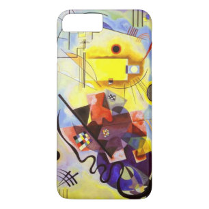 Capa Para iPhone Da Case-Mate Pintura de Abstrato Amarelo Azul Kandinsky