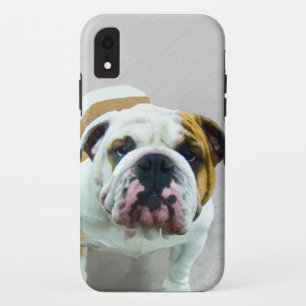Capa Para iPhone Da Case-Mate Pintura de Buldogue - Arte de Cachorro Original Bo