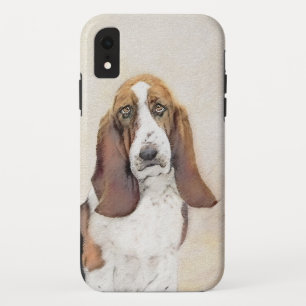 Capa Para iPhone Da Case-Mate Pintura de Cachorro Basset - Arte de Cachorro Orig