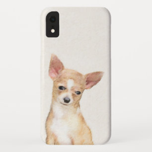 Capa Para iPhone Da Case-Mate Pintura de Chihuahua - Arte de Cachorro Original C