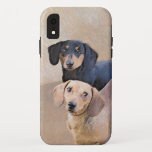 Capa Para iPhone Da Case-Mate Pintura de Dachshund (Suave) - Arte Original de C