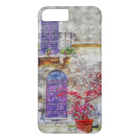 Pintura de Desenho do Jardim de Portas Violetas Li