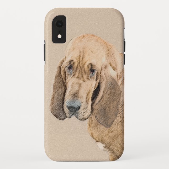 Capa Para iPhone, Case-Mate Pintura de galhões - Arte de Cachorro Original (Verso)