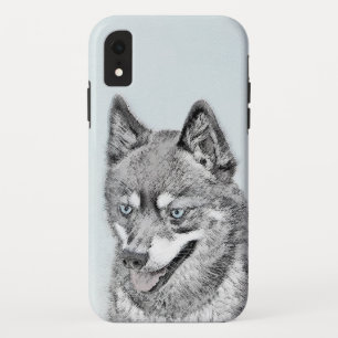 Capa Para iPhone Da Case-Mate Pintura de Klee Kai no Alasca - Arte de Cachorro O