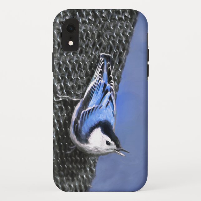 Capa Para iPhone, Case-Mate Pintura De Pássaros De Casca Branca (Verso)