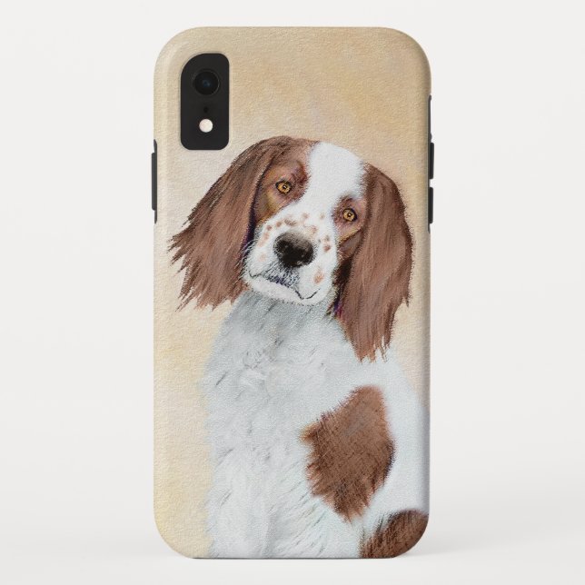 Capa Para iPhone, Case-Mate Pintura de Setores Vermelho e Branco Irlandês - Ar (Verso)