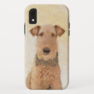 Capa Para iPhone Da Case-Mate Pintura de Terrier Airedale - Arte original cômoda