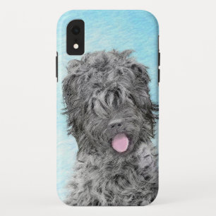 Capa Para iPhone Da Case-Mate Pintura de Terrier russo preto - Cachorro original