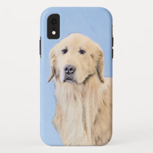 Capa Para iPhone Da Case-Mate Pintura do ouro Retriever - Arte Cachorra Original