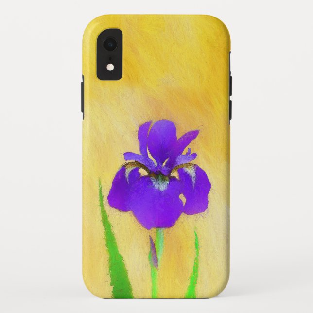 Capa Para iPhone, Case-Mate Pintura em Íris com pérola - Cão original branco A (Verso)