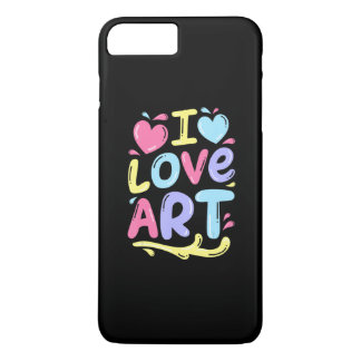 Capa iPhone 8 Plus/7 Plus Pintura | Pintura Artista Do Amor
