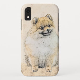 Capa Para iPhone Da Case-Mate Pintura Pomeraniana (Laranja) - Arte Original de C