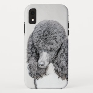 Capa Para iPhone Da Case-Mate Pintura Preta Padrão - Arte Canina