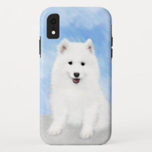 Capa Para iPhone Da Case-Mate Pintura Samoyed Puppy - Arte Cachorra Original