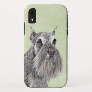 Capa Para iPhone Da Case-Mate Pintura Schnauzer (Giant, Standard) - Arte Canina