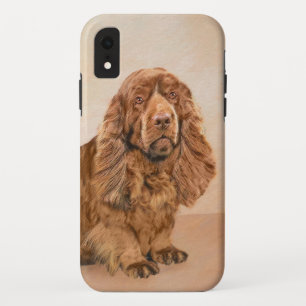 Capa Para iPhone Da Case-Mate Pintura Sussex Spaniel - Arte Cachorra Original