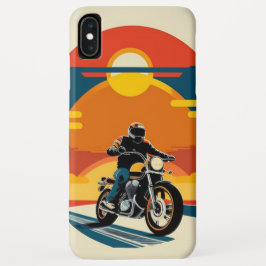 Capa Para iPhone Da Case-Mate Pista de Motociclo Estilado Retroativo no Sunset C