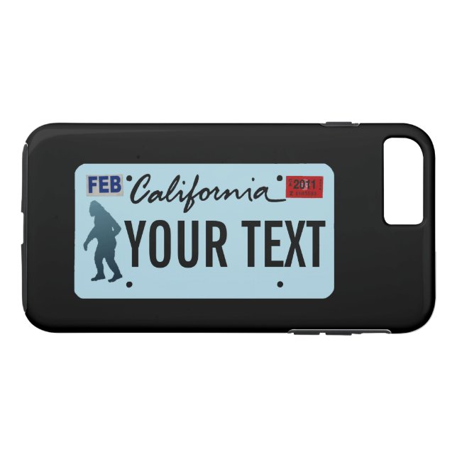 Capa Para iPhone, Case-Mate Placa de Identificação do Sasquatch da Califórnia (Verso (Horizontal))
