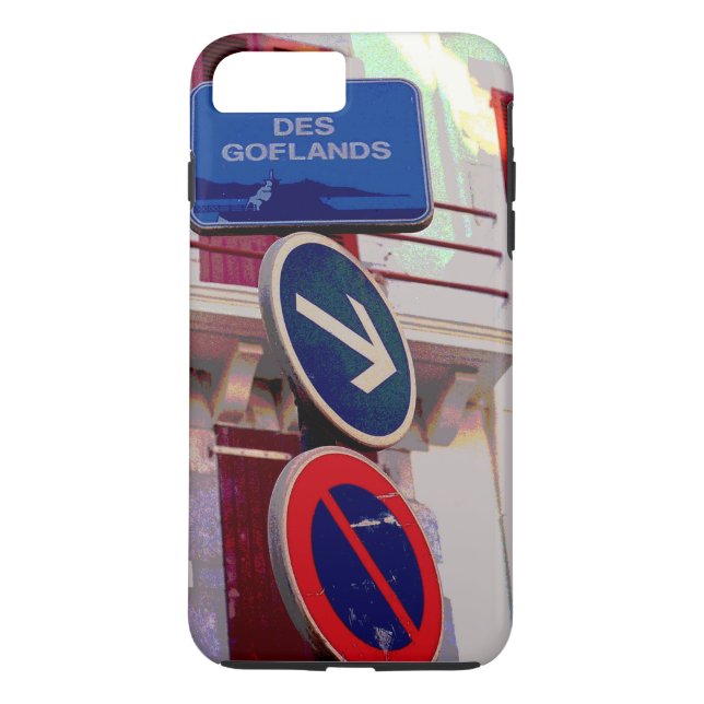 Capa Para iPhone, Case-Mate Placas de Trânsito Francesas (Verso)