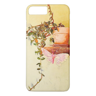 Capa Para iPhone Da Case-Mate Planta e borboleta de aquarelas