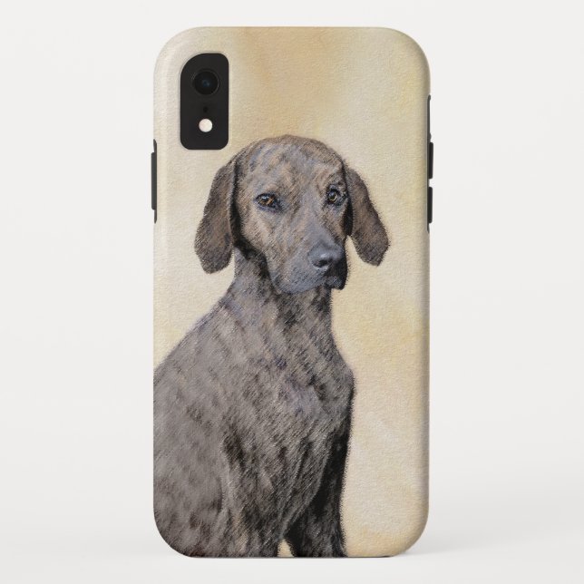 Capa Para iPhone, Case-Mate Plott Painting - Arte de Cachorro Original (Verso)