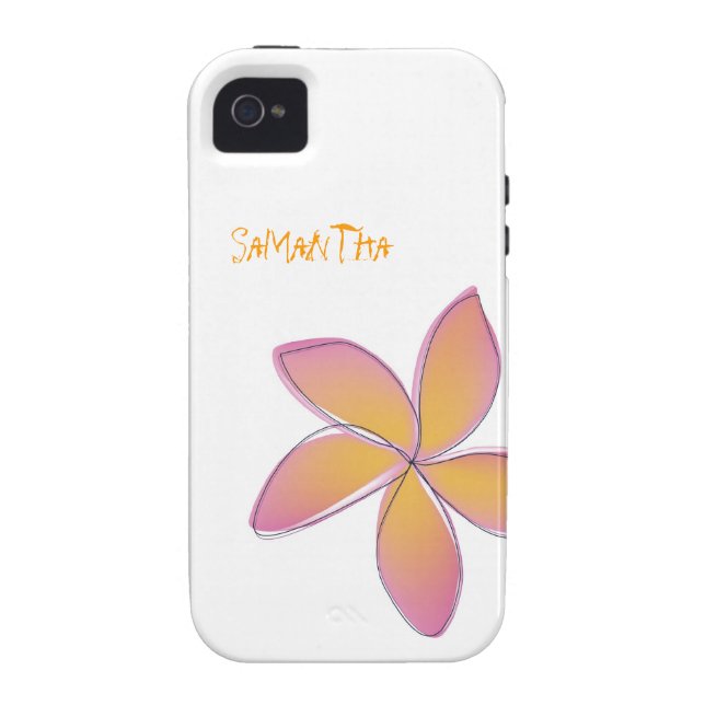 Capa Para iPhone, Case-Mate Plumeria (Traseira)