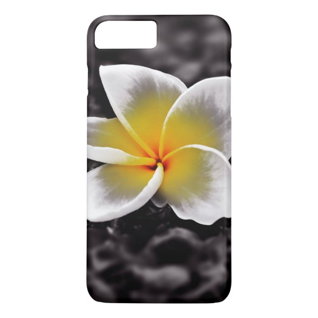 Capa Para iPhone, Case-Mate Plumeria Frangipani Hawaii Flower (Verso)