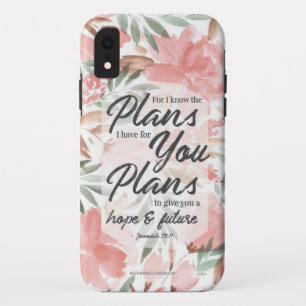Capa Para iPhone Da Case-Mate Pois Eu Sei Os Planos Que Tenho Para Você Jeremias