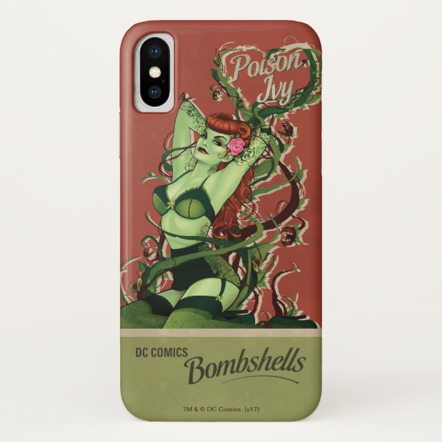 Capa Para iPhone, Case-Mate Poison Ivy Bombshell (Verso)