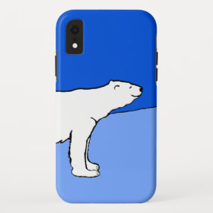 Capa Para iPhone Da Case-Mate Polar Bear Mãe e Pintura em Cubo - Arte Selvagem