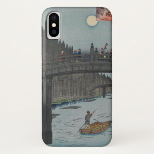 Capa Para iPhone Da Case-Mate Ponte Night Kyobashi Vintage Ukiyo-e Arte Japonesa
