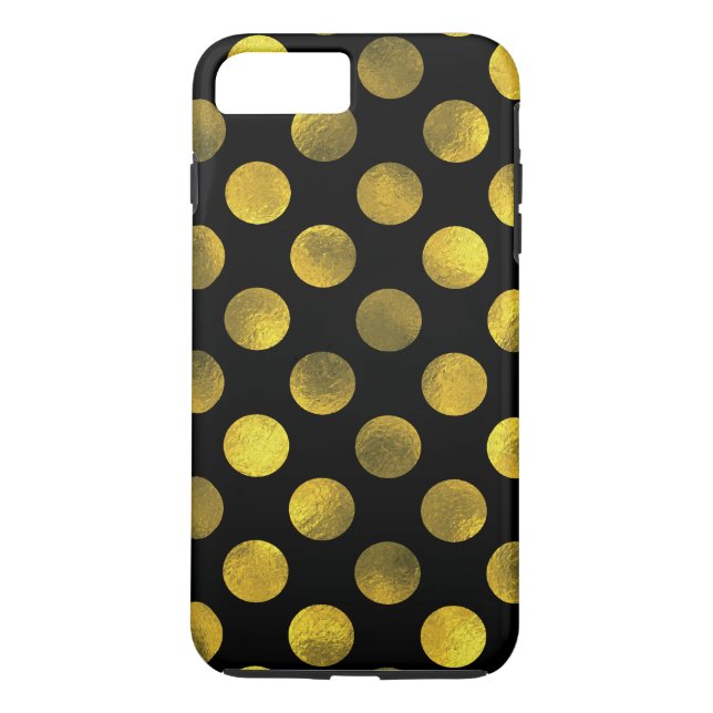 Capa Para iPhone, Case-Mate Pontos Polka Dourados (Verso)